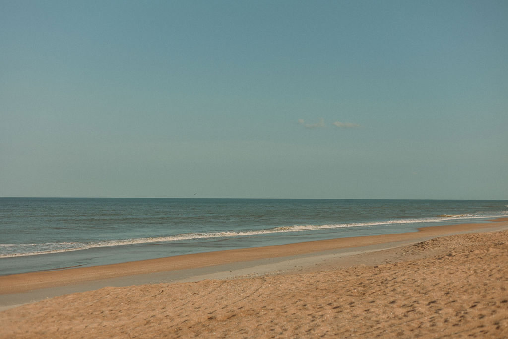 a landscape photo of St Augustine beach