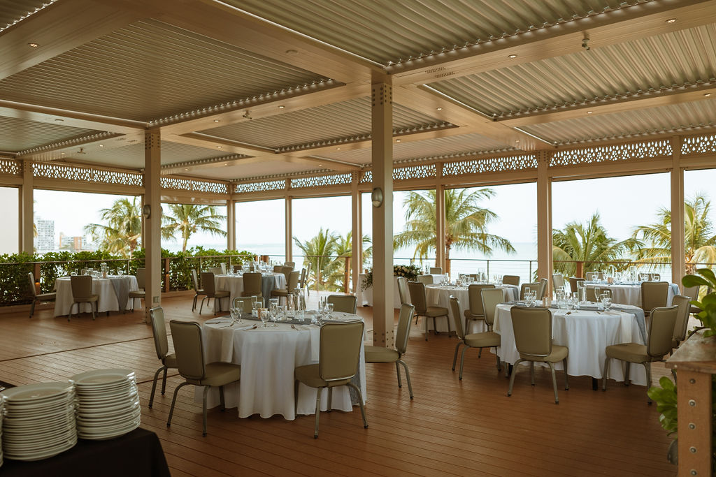 reception venue at a puerto rico wedding 