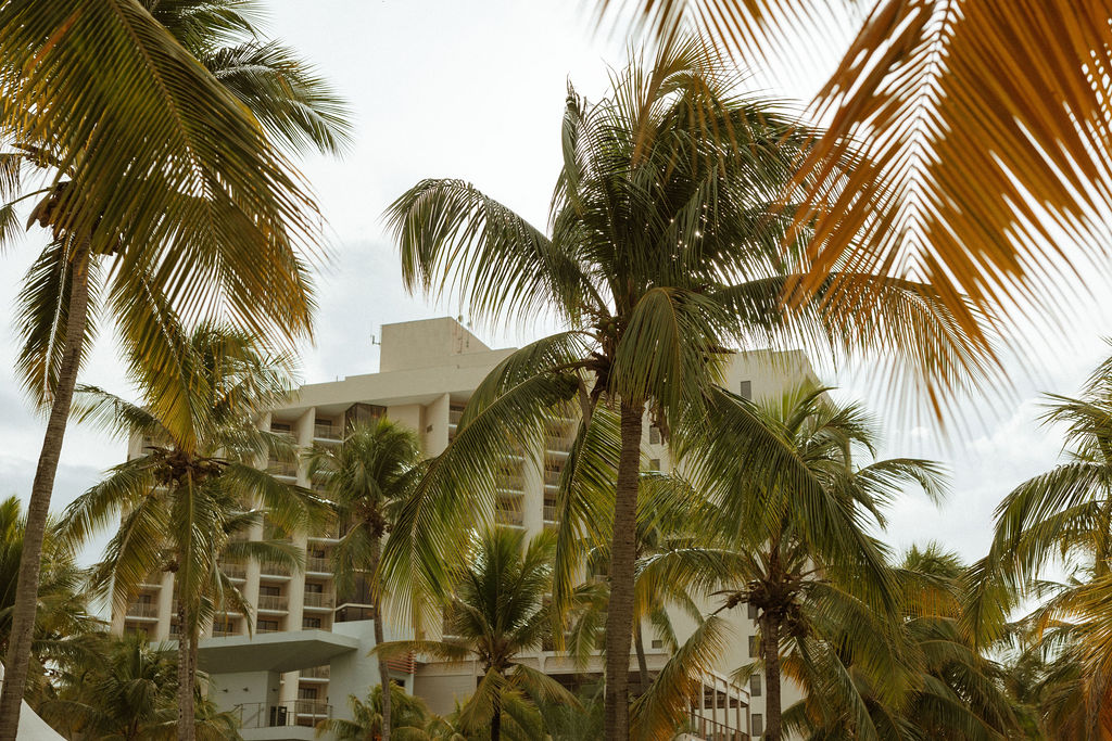 outside photo of a puerto rico wedding venue 