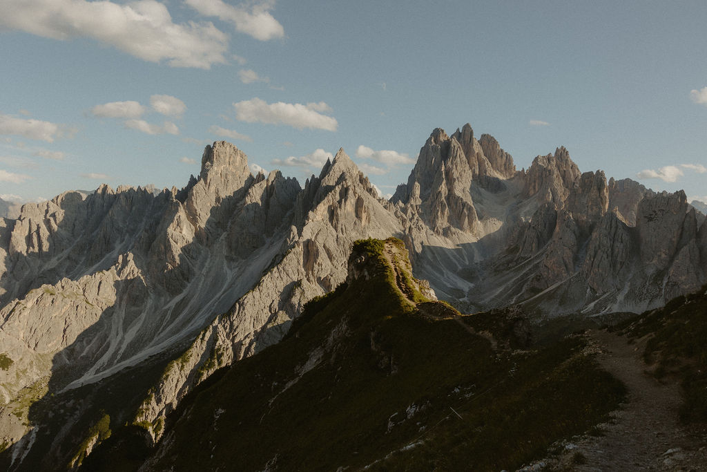 Scenic viewpoint at Cadini di Misurina, Dolomites