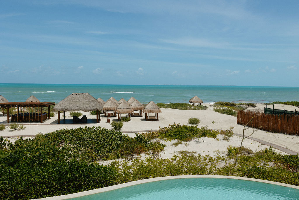 Balcony view from a resort room at Secrets Playa Blanca